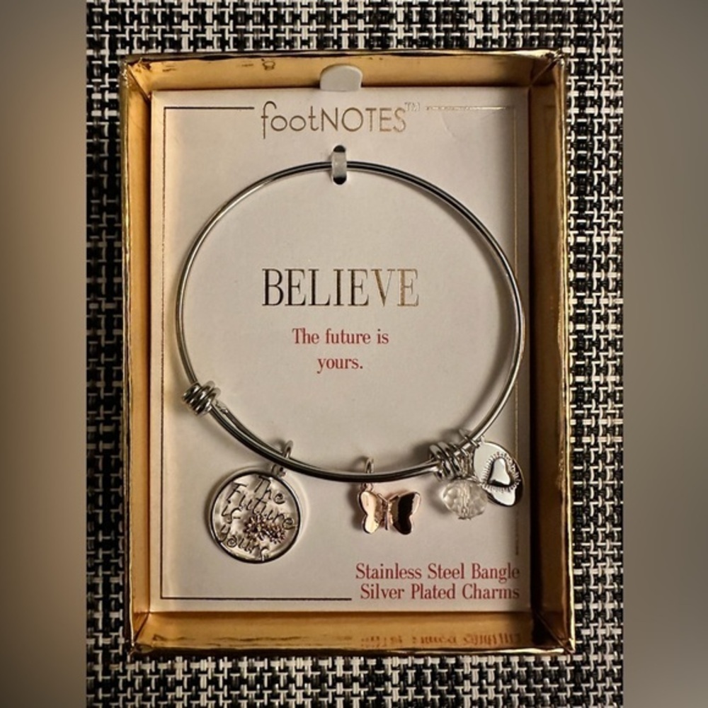 NWT STERLING CHARM BRACELET